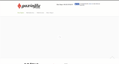 Desktop Screenshot of gazioglumobilya.com